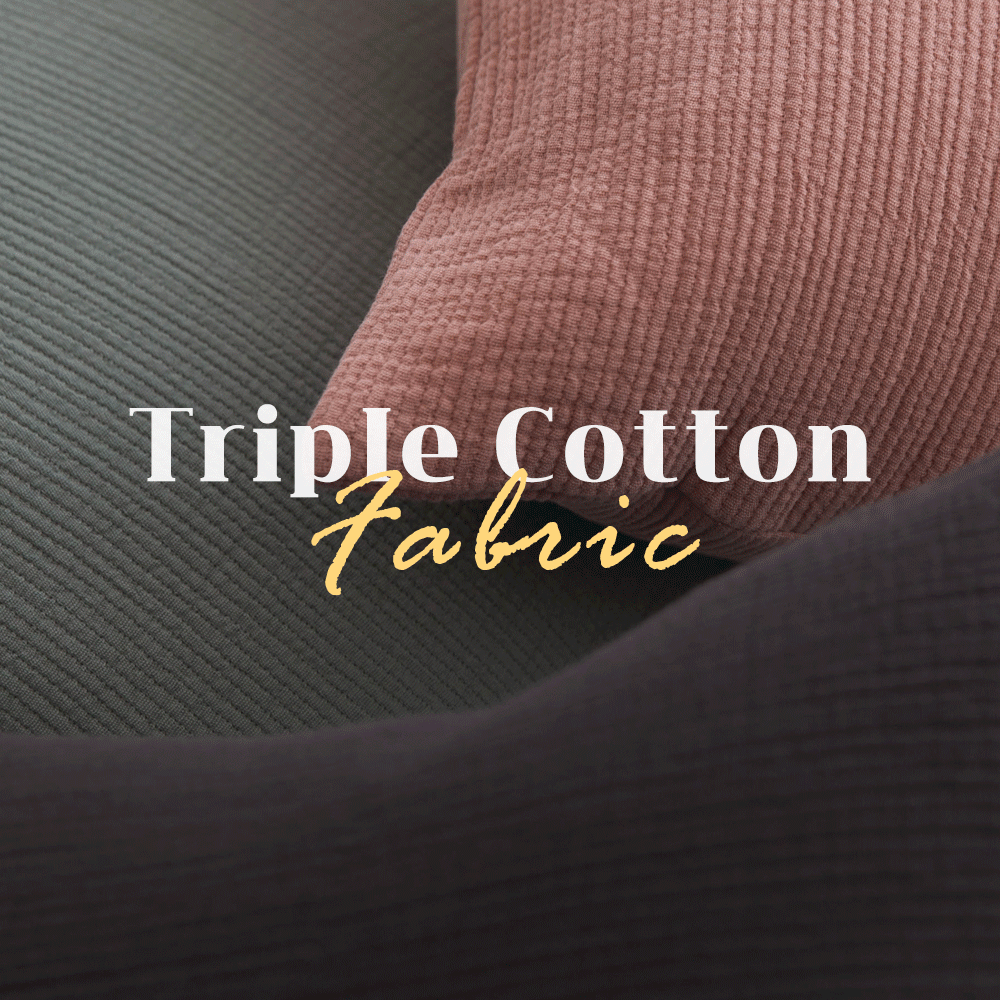 Triple cotton, 3중 트리플 코튼 쿠션 방석 커버 (7color)